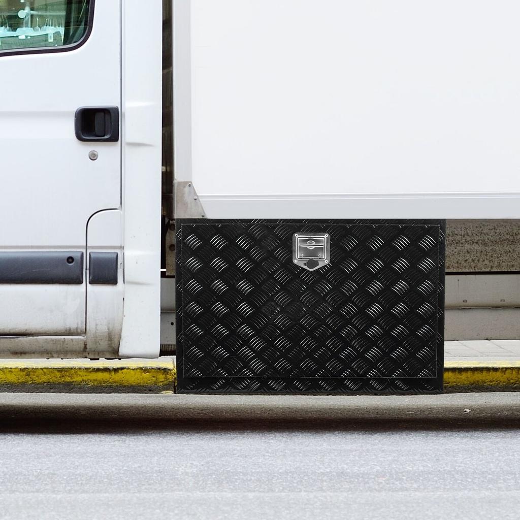 Underbody Aluminum Truck Tool Box 36" x 24" x 24" Trailer RV Tool Storage