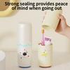 2-in-1 travel wash cup set storage box - toothpaste and toothbrush cup, portable and breathable