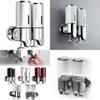 Modern Minimalist Abs Soap Dispenser With Manual Push For Hotel Bathroom Use