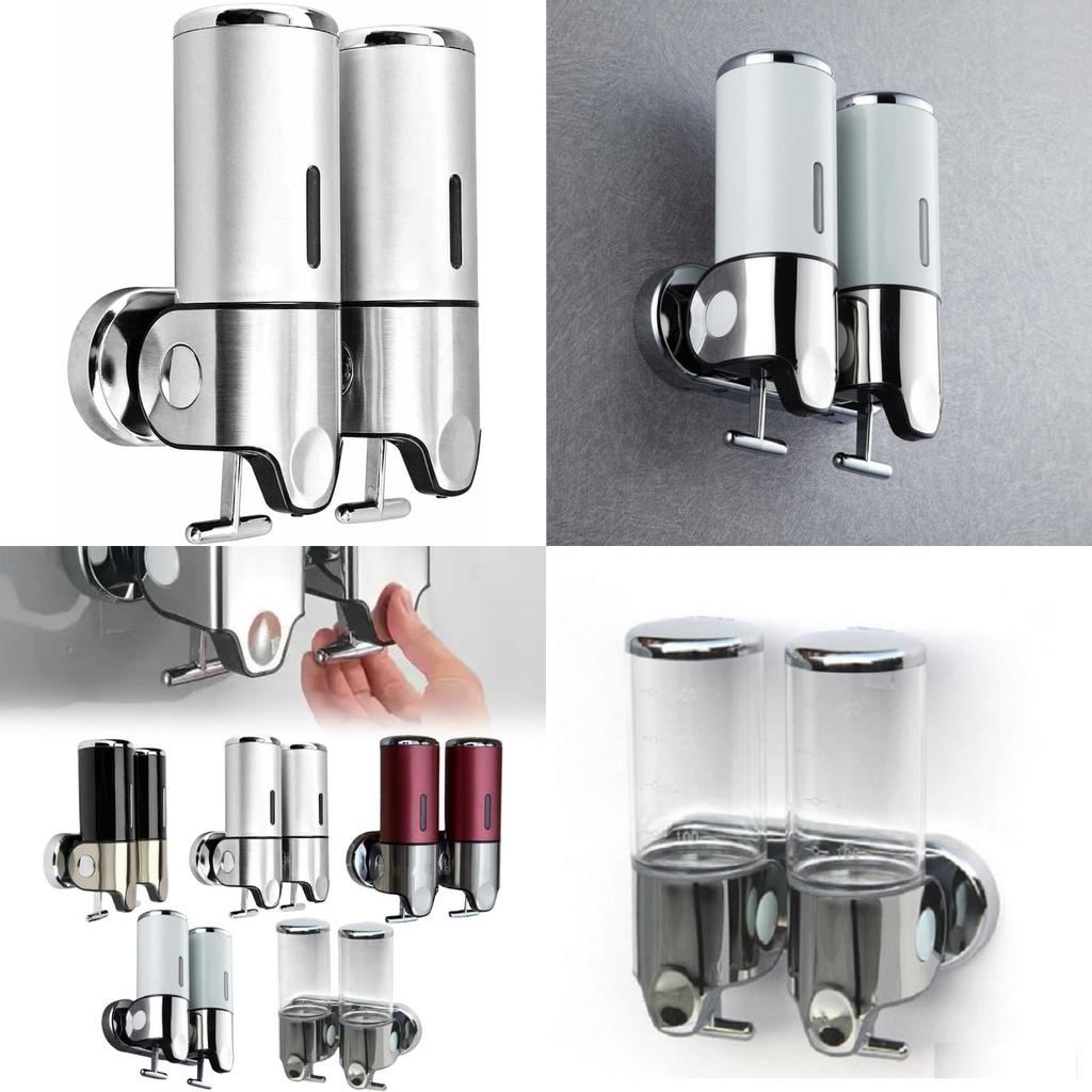 Modern Minimalist Abs Soap Dispenser With Manual Push For Hotel Bathroom Use
