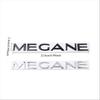 3D Auto ABS MEGANE Logo Emblem Plakette Aufkleber für Megane Stylingteile Dekoration Autozubehör Autoaufkleber