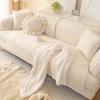 Sofa Cushion for All Seasons, Non-slip, Thickened Plush Cushion for Winter, Simple Modern Sofa Cover with Cloth Towel