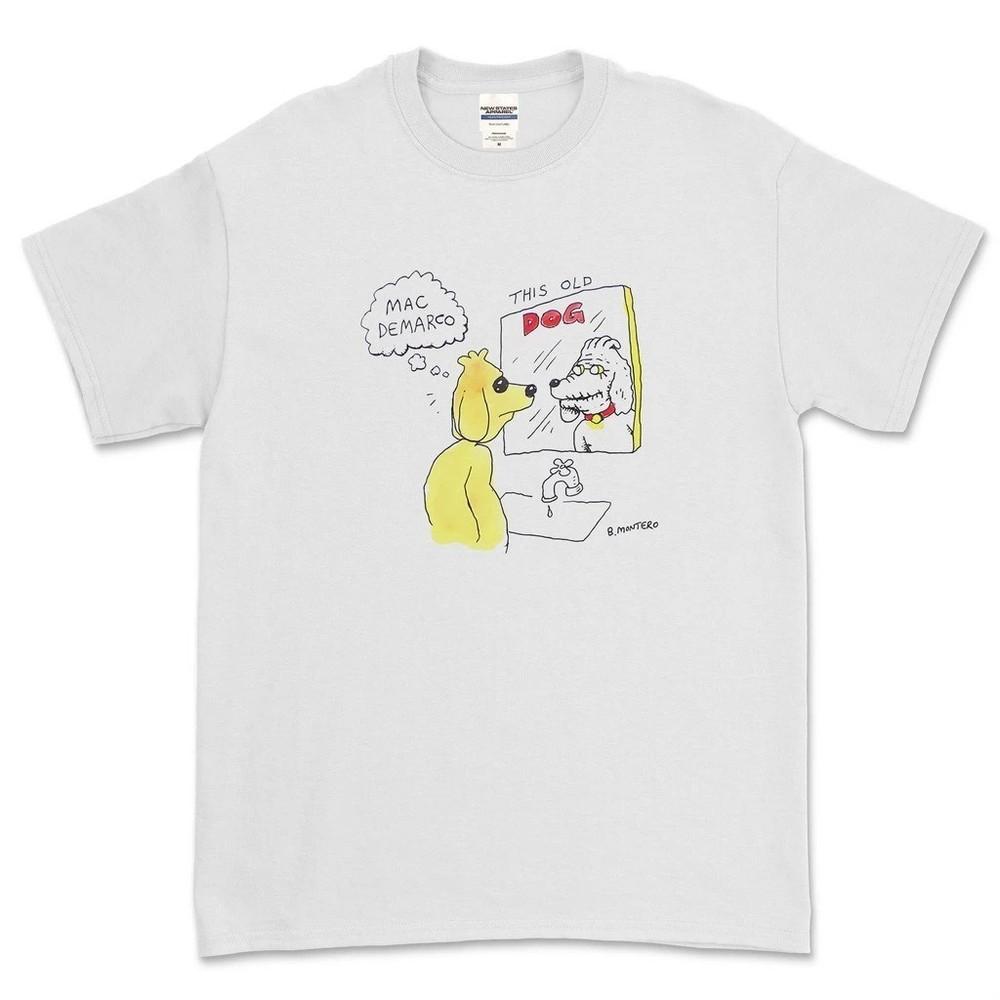 

MAC DEMARCO - DOG MIRROR Retro Graphic Unisex T Shirt Gift for Fan S-5XL Unisex T-Shirt XL