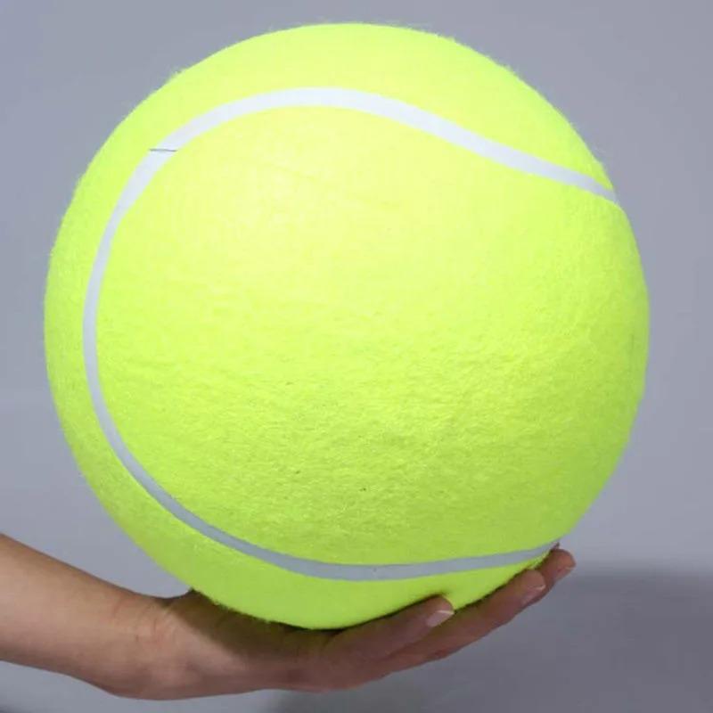 9.5Inch Dog Tennis Ball Giant Pet Toys for Dog,Chewing Toy Signature Mega Jumbo Ball Training Supplies Dog Training Supplies