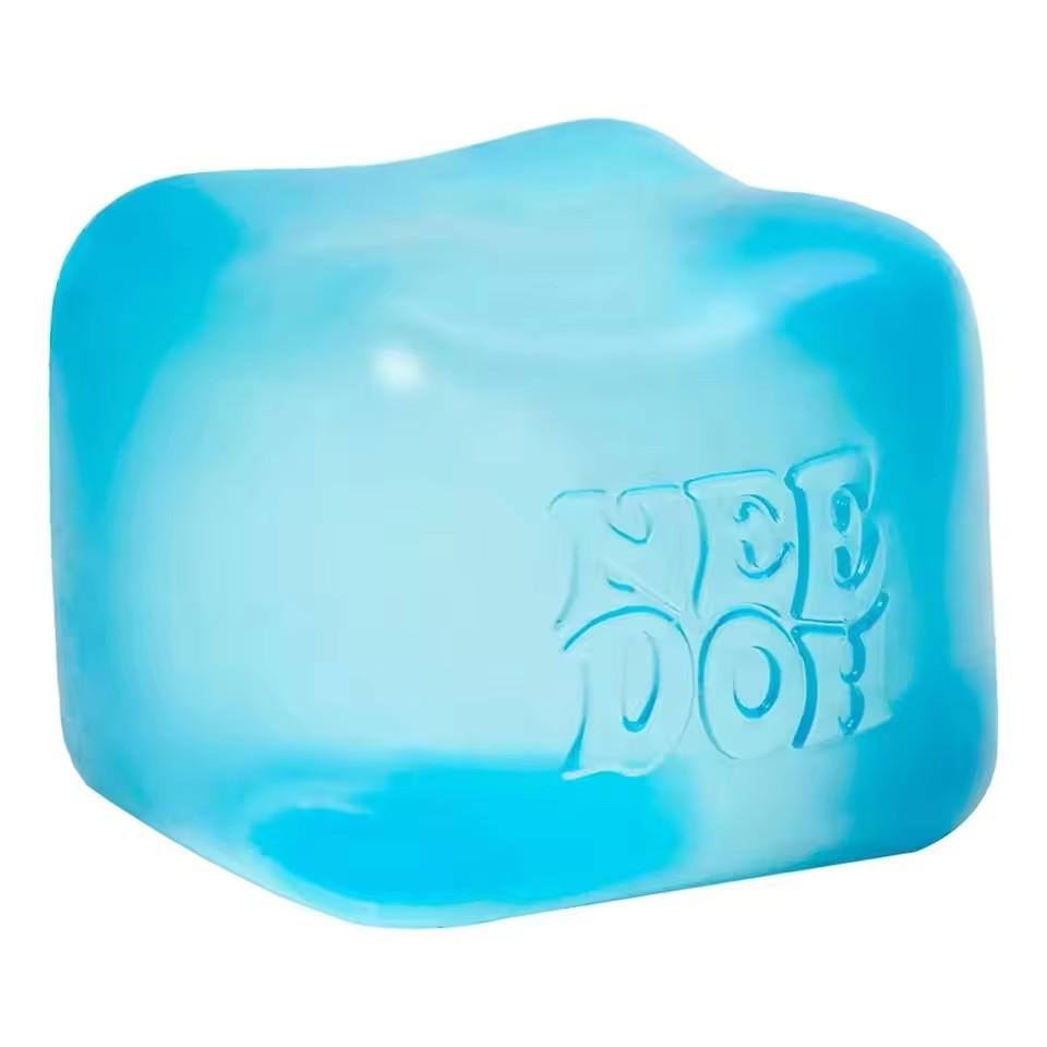 1Pc Cube Sensory Squeeze Toy With Super Solid Squish Stress Relief Anxiety Sensory Toys Soft Pinch Entertainment Game