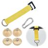 Hemi-sphere Hand Grip Ball Pull Up Training Ball Lightweight Wooden Grip Ball Solid Hand Grip Ball for Rock Climbing Training