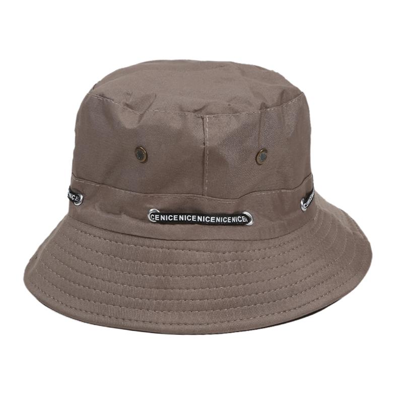 Fisherman Cap Fashion Solid Color Sun Cap Unisex Casual Cotton Bucket Hat Spring Summer Outdoor Sunscreen Beach Cap Panama Hats