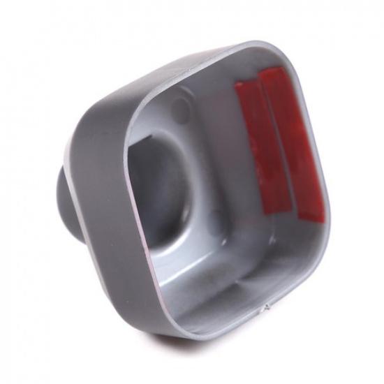 Matte Black Side Antenna Base Bezel Cover Moulding For Hummer H3 2005-2009