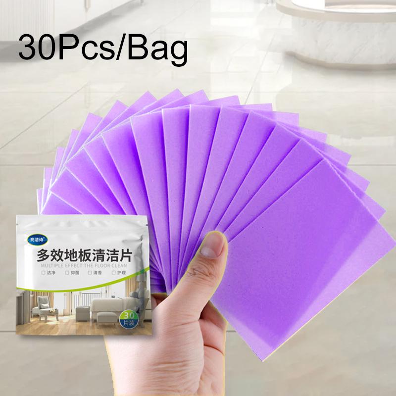 1Bag Fragrant Household Cleaning Sheet Multifunctional Floor Cleaning Tablets Effect Clean Tool Hygiene Water Soluble
