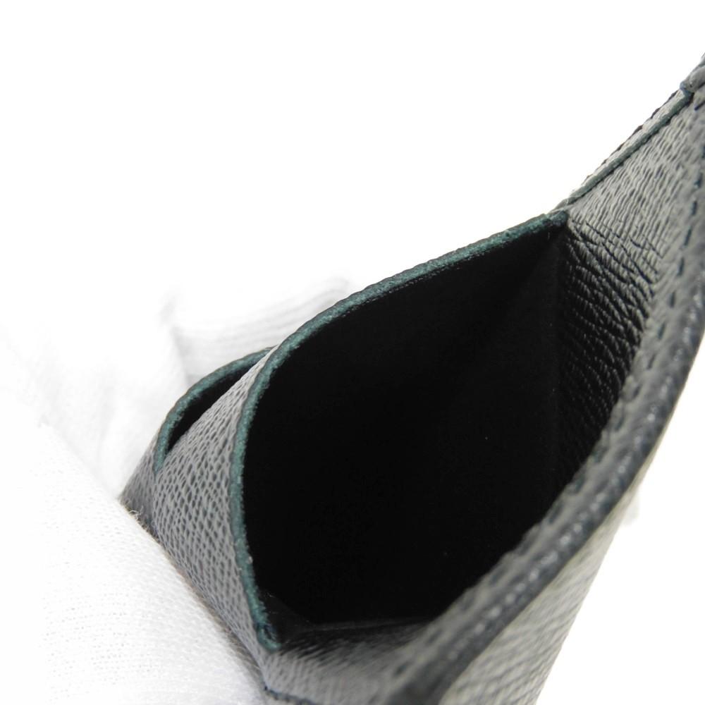 Used 12564 Agenda PM R20426 8001 LV Logo Charcoal Gray Diary with 6-hole Vuitton Card Case Taiga Ardoise Men's from