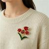 1Pc Cute Creative Bee Flower Brooch Exquisite Personalized Pin Fashion Fun Jewelry Accessories Party Birthday Festival Gift 2026