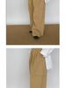 Women's Spring Drape Twill Tencel Cotton Wide-Leg Elastic Waist Pants - Versatile Workwear and Casual Slim Trousers