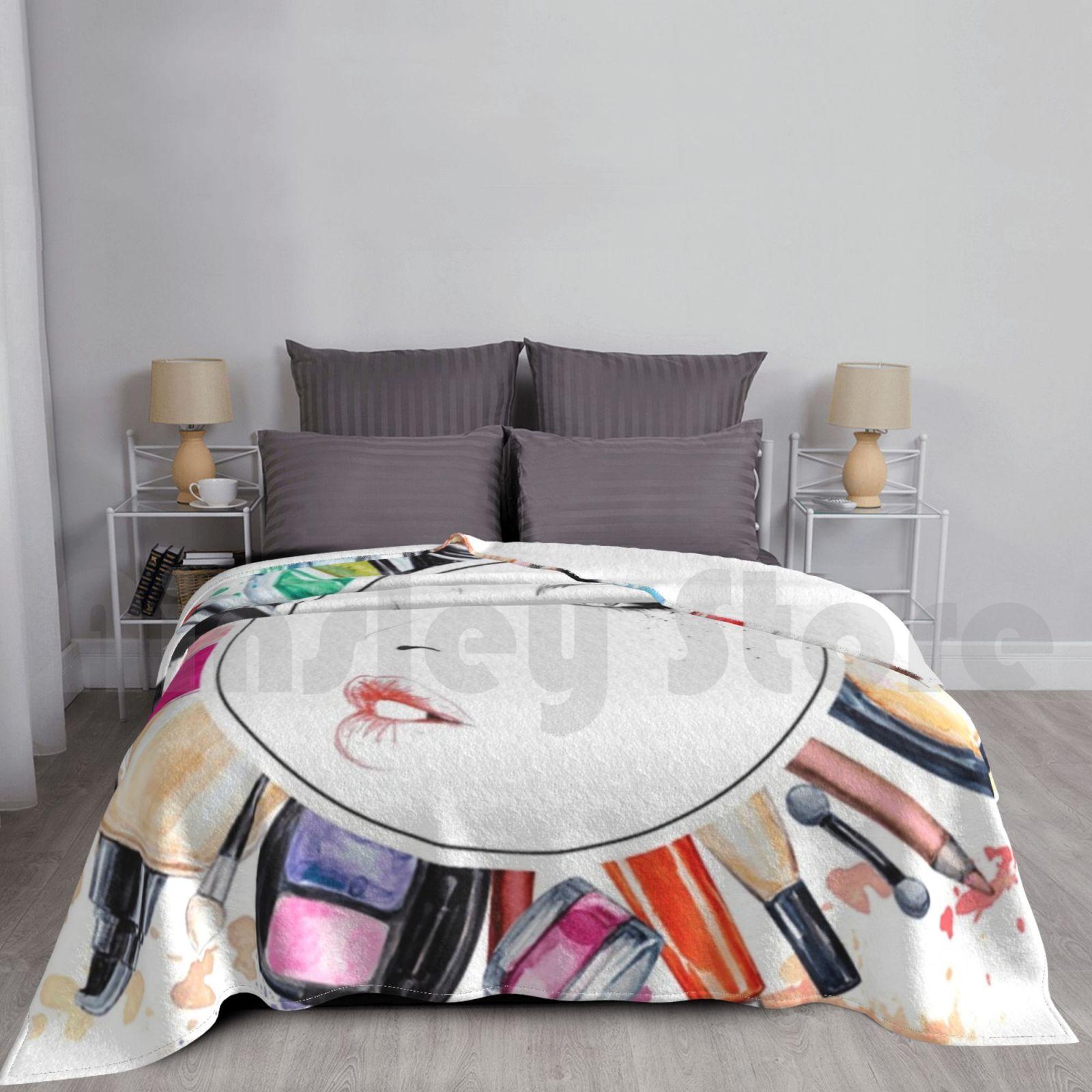 Beauty Blanket Fashion Custom Beauty Girls Womens Beauty Kits Size: 75*100cm, Weight: 230 GSM