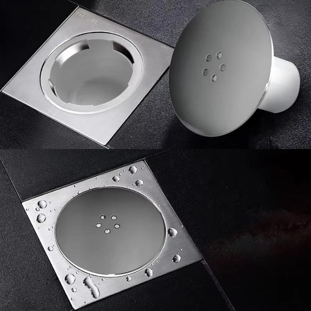 Copertura Scarico Doccia 115mm Copertura Sifone Doccia Rimovibile Tappo Vasca Durevole Bagno