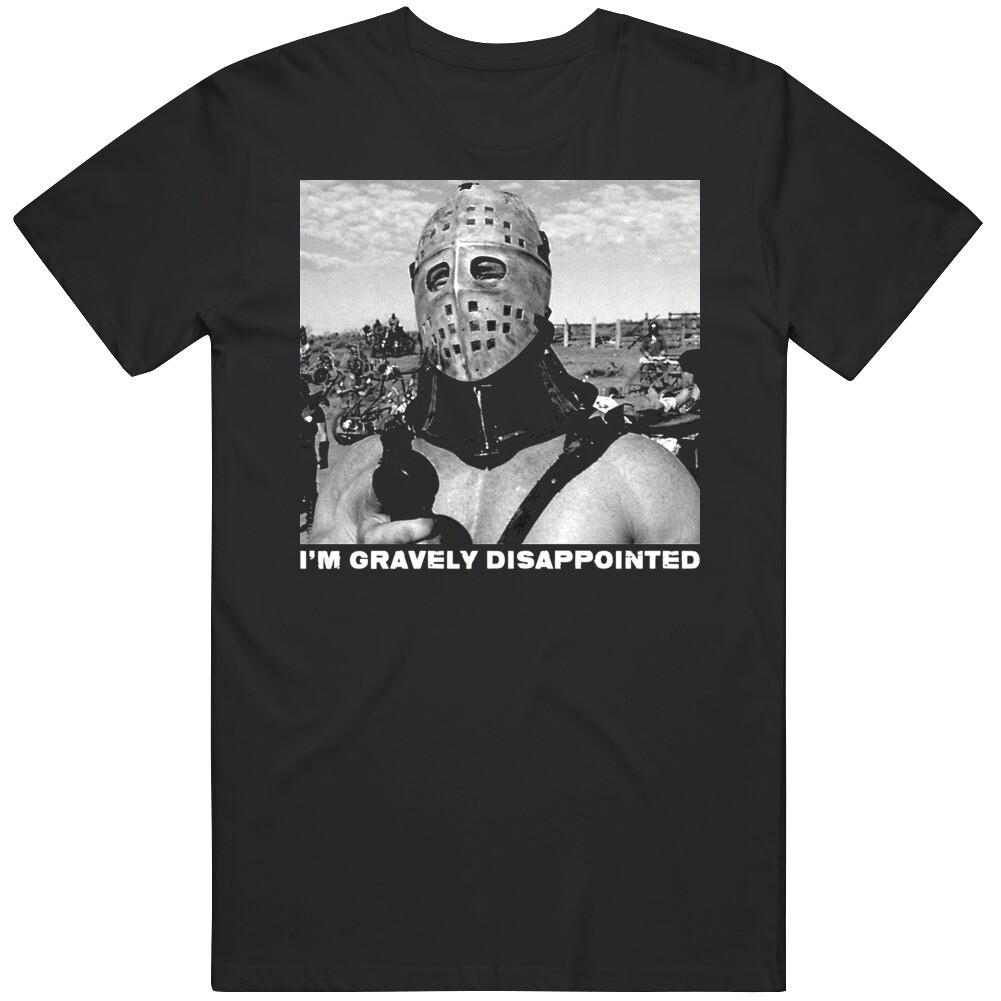 Mad Max The Great Humungus Gravely Disappointed Retro 80s Movie T Shirt S разноцветный