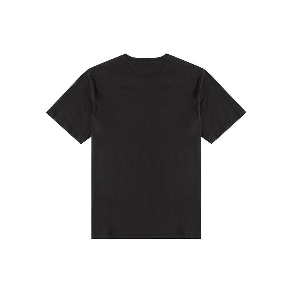 Timberland Logo Print Round Neck Outdoor Breathable Short Sleeve T-Shirt Men Tops Black A2Q5Q-001