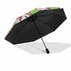 1pc Basketball Anime Characters Outdoor Umbrella - Automatic Opening/Closing, 3-Fold Design, 8-Bone Frame, Perfect Gift for Fans, Travelers, Dail