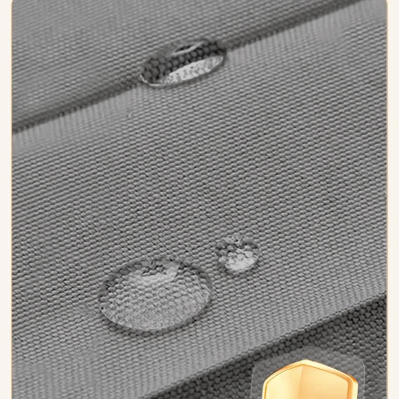 Non Perforated Corner Magnetic Folding Invisible Shower Curtain in Bathroom Waterproof and Mold Resistant, Thickened Shower Room