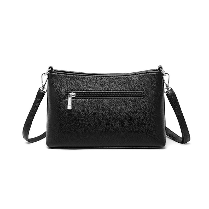 A Sleek and Fashionable Women's Messenger Bag, A Stylish Cross-body Bag, Featuring Multiple Compartments, Ideal for Daily Use, Shopping, and Commuting