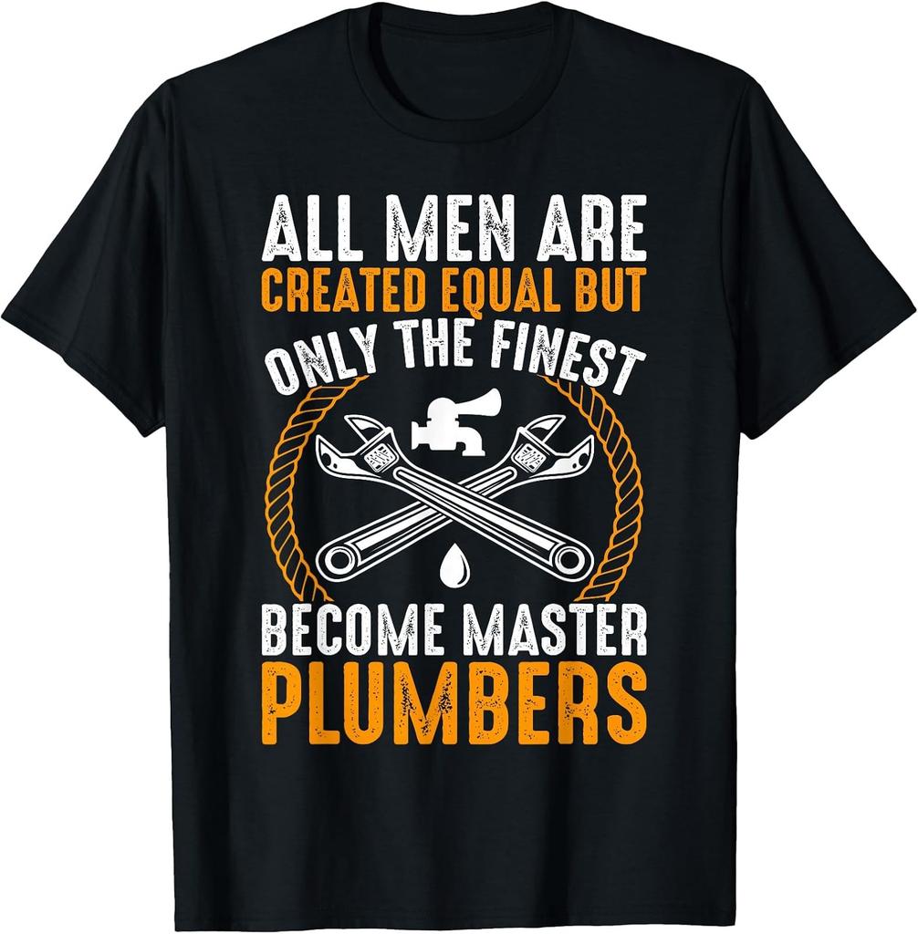 Master Plumber Humor Unisex T-shirt For Plumbing Professionals