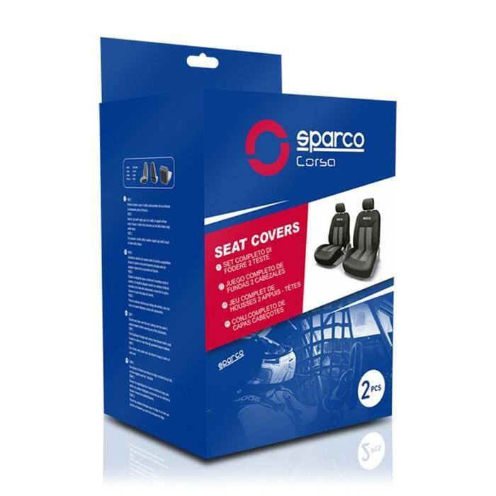 Plastrons - Sparco - S-Gray Line - Universels - Gris - Installation rapide