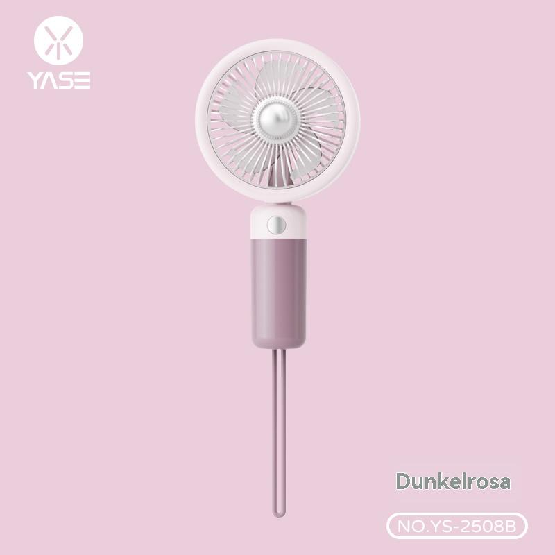 

Three - Speed High - Wind Compact Handheld Fan: Ultra - Portable with Quiet Low - Decibel Operation, USB Charging, and Convenien рожевий