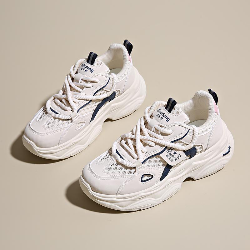 Fashion Fashion Breathable Chunky Sneakers Women 2025 Spring Summer New  Non Slip Wading Shoes Woman Thick Sole Platform Sports Shoes
