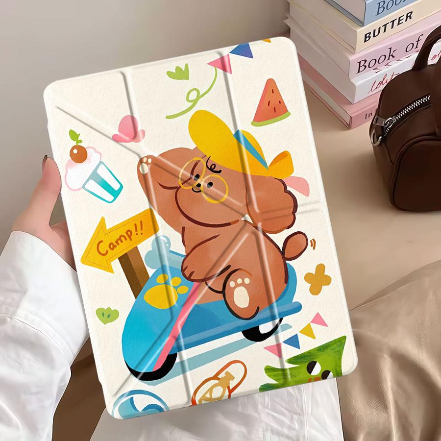 Tablet Case For iPad Pro 2025 Mini 6 7 Pro 11th 10th 9th 8th 7th 12.9inch Air 4 5 M3 M2 1 2 M4 11inch Holder Cover The Dog