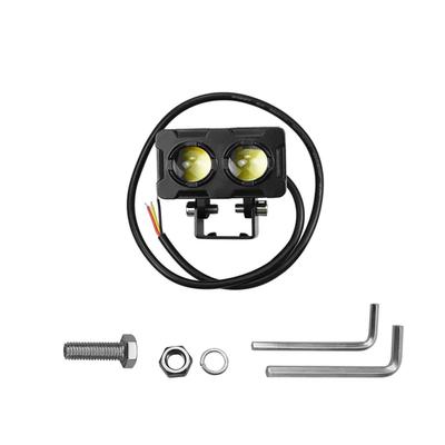 Motorcykelkörljus Mini LED-strålkastare Dimljus 30W/45W 5000-6500K Superbright spotlight