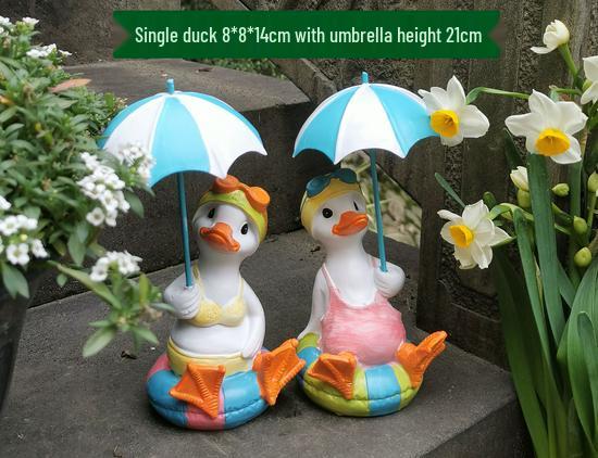 Outdoor Garden Duck Ornaments for Yard, Villa, Courtyard, Balcony, and Landscaping Decor