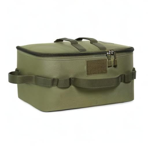 K-outdoor Camping Bag, Large Capacity 10L Storage Box, Cooking Tool Storage Case, Gear Container, Small Item Storage, Tool Storage, BBQ, Picnic, Barbe