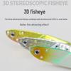 Zinc Alloy Long Cast Iron Plate Lure with Reinforced Treble Hook for Bass, Mandarin Fish, and Perch