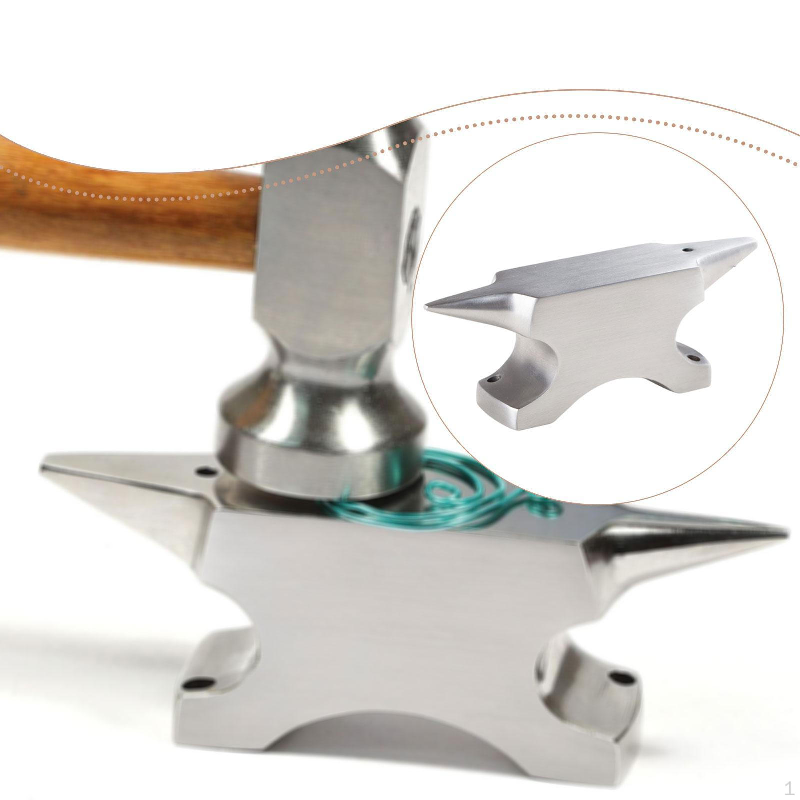 

Double Anvil, Metal Working Tool, Mini Jewelry Making Work Surface for Shaping Bending