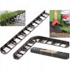 Lawn edging plastic palisade border 8 m 28 pins