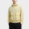 FILA Milano Series Fashion Casual Hooded Long Sleeve Jacket Men Jacket Light-Mature-Wheat-Yellow F11M525703F-YE
