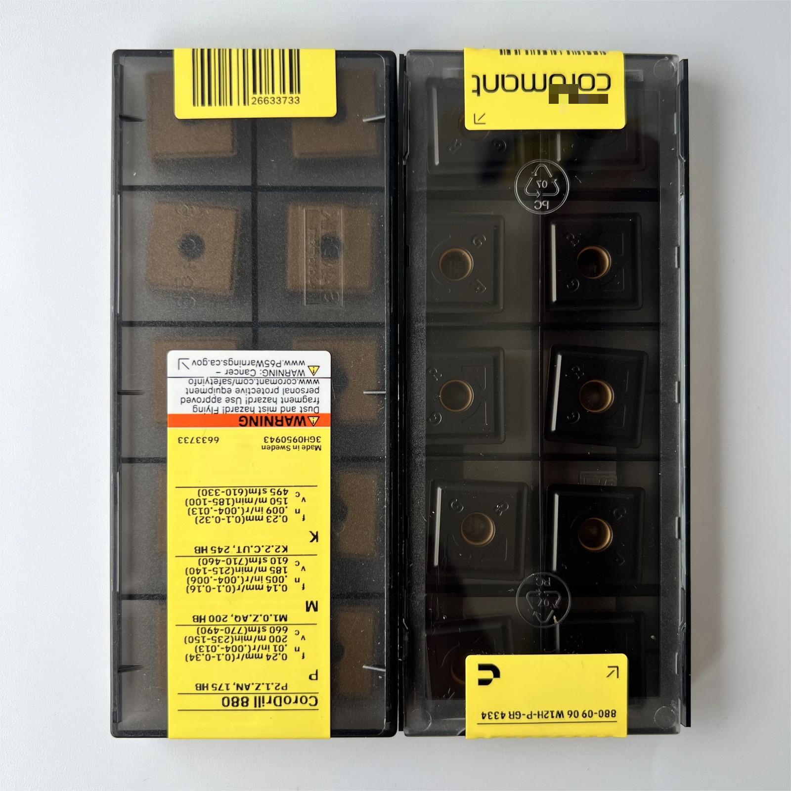 

Original Sandvik / 880-0906W12H-P-GR4334 / Carbide blade 10 Pcs