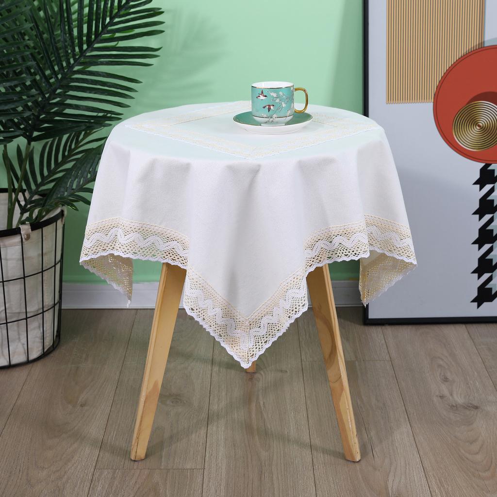 Cotton Tablecloth Modern Simple Dining Table Tablecloth Ins Style Household Tea Table Cloth Desk Cloth High-Grade Tablecloth