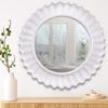 Flashy Wall Mirror In Silver Color