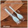 Sheng Bi Lai Disposable Plastic Fork Spoons