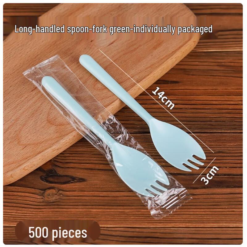 Sheng Bi Lai Disposable Plastic Fork Spoons