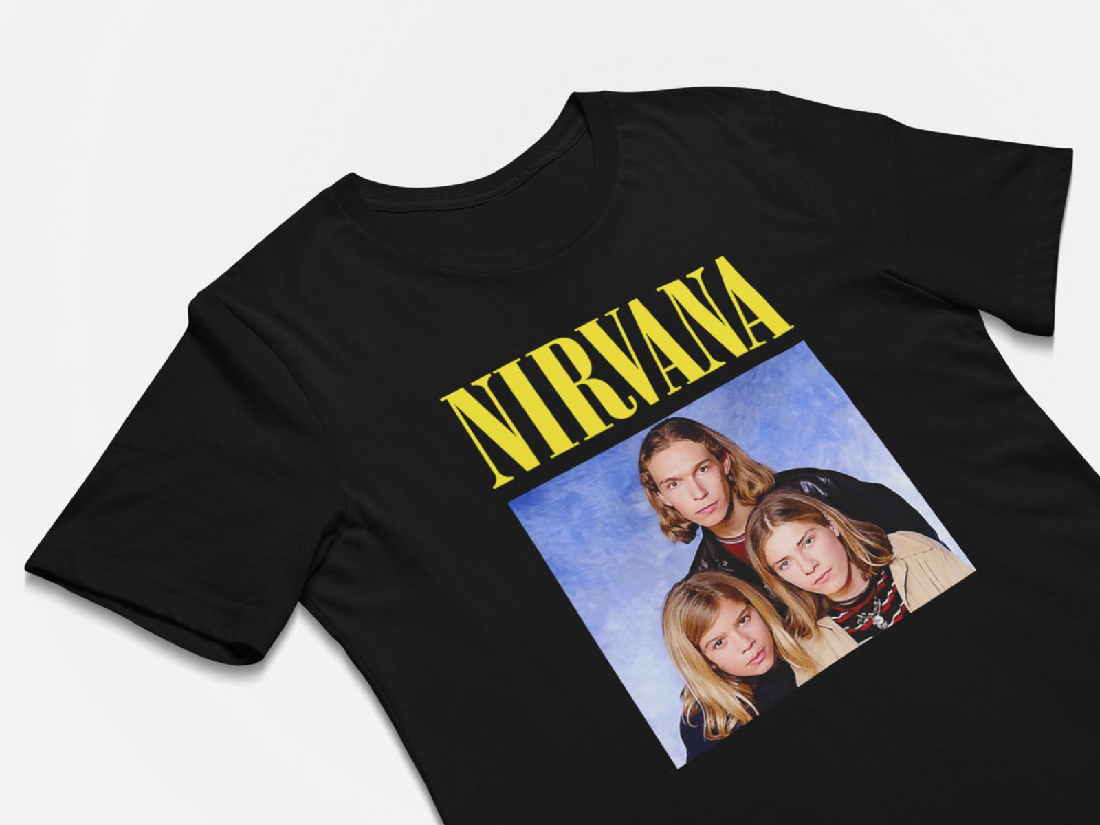 26 Funny Band T-Shirts Nirvana Hanson Spoof Unisex T-Shirt M