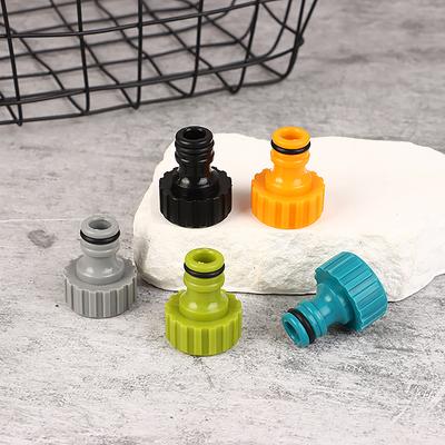 1 connecteur de tuyau en plastique 3/4 '' pour tuyau d'arrosage, raccords rapides pour jardinage, lavage de voiture, outil d'arrosage