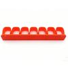 Wall Mounted Plastic Wrench Organizer With 7/10 Slots Durable For Garage Workshop Tool Storage Home Diy Use