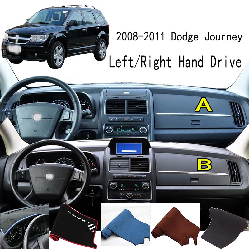 Pro 2008-2011 Dodge Journey Dashmat Protiskluzová Podložka na Palubní Desku Kryt Palubní Desky Sluneční Clona Podložka Ozdoby