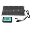 Solar Panel with Controller Monocrystalline 250W Dual USB Port Charging 12V 24V 48V High Conversion 