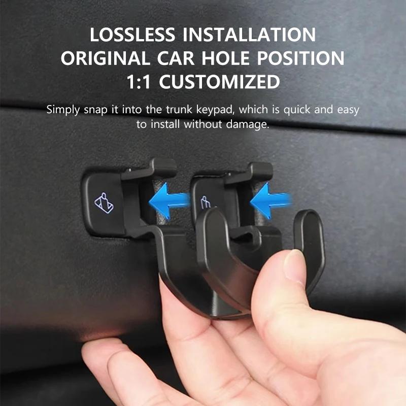Car Hook for Tesla Model Y Car Trunk Wallet Pouch Hook Car Organizer Trunk Storage for Tesla Model Y 2025-2025 Accessories