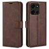 For Motorola Moto G 5G (2025) Stand Case Anti-Scratch Calf Texture Leather Phone Cover