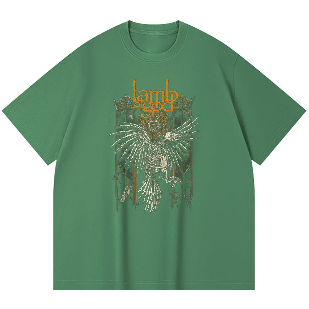 230 g/m² 100% Baumwolle Heavy Metal T-Shirt Rockband Beliebte Musik Druck Unisex Schweres Baumwoll-T-Shirt