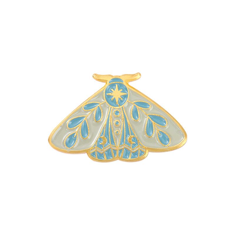 Creative Cartoon Butterfly-Shaped Alloy Brooch Accessories