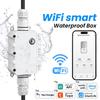 IP67 Waterproof For Smart Outdoor Switch Box 1 to 16 Amp WiFi Remote Control for Heavy Duty Applications Garden Lighting